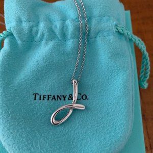 Tiffany & Co. Elsa Peretti Letter J pendant